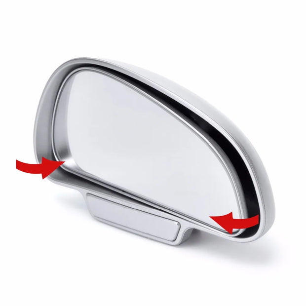 1piece High quality 360adjustable degree Wide Angle Side Rear Mirrors blind spot Snap way for parking Auxiliary rear view mirror