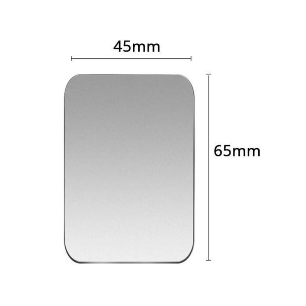 Thin Metal Plate For Magnetic Car Phone Holder Iron Sheet Sticker Disk For Magnet Tablet Desk Phone Car Stand Mount Round