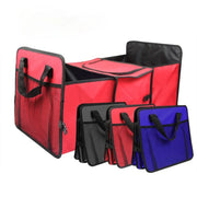 Car Trunk Organizer Universal Car Soft Felt Storage Box Cargo Container Box Trunk Bag Stowing Tidying Holder Multi-Pocket