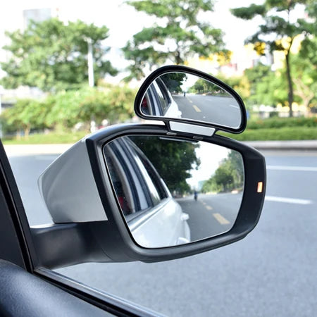 1piece High quality 360adjustable degree Wide Angle Side Rear Mirrors blind spot Snap way for parking Auxiliary rear view mirror