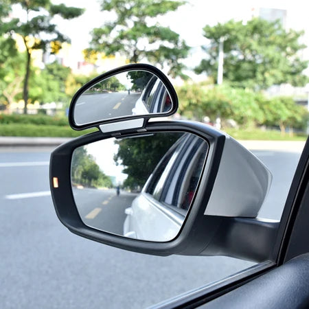 1piece High quality 360adjustable degree Wide Angle Side Rear Mirrors blind spot Snap way for parking Auxiliary rear view mirror