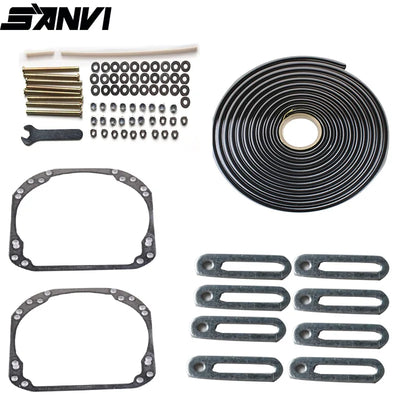 SANVI Mounting Frame For Hella 2 To Hella 3R G5/Koito Q5 Bi Xenon/LED  Projector Lens  Headlight Car Light Accessories  Adaptors