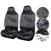 1 Pcs Car Seat Cover Single Seat Black Auto Parts Car Driving Co-Driver Seat Cover Waterproof Dustproof Car Seat Cover