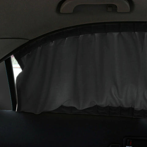 2PCS 70*47CM Car Side Window Sunshade Curtains Auto Windows Sun Visor Blinds Cover Adjustable