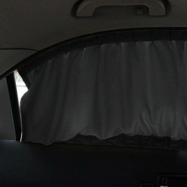 2PCS 70*47CM Car Side Window Sunshade Curtains Auto Windows Sun Visor Blinds Cover Adjustable