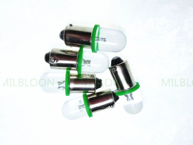 5pcs BA9S LED Indicator bulb License plate bulb 24v ba9s 3v led ba9s 6v Instrument bulb 4.5v 12v ba9s 30v