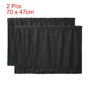 2PCS 70*47CM Car Side Window Sunshade Curtains Auto Windows Sun Visor Blinds Cover Adjustable