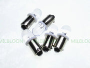 5pcs BA9S LED Indicator bulb License plate bulb 24v ba9s 3v led ba9s 6v Instrument bulb 4.5v 12v ba9s 30v