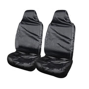 1 Pcs Car Seat Cover Single Seat Black Auto Parts Car Driving Co-Driver Seat Cover Waterproof Dustproof Car Seat Cover