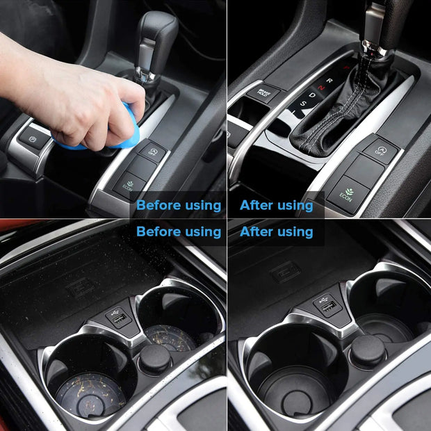 Universal Soft Cleaning Gel Car Air Vent Gap Dashboard Home Office Laptop Keyboard Detail Dust Dirt Removal Cleaner Glue Slime