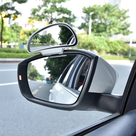 1piece High quality 360adjustable degree Wide Angle Side Rear Mirrors blind spot Snap way for parking Auxiliary rear view mirror