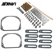 SANVI Mounting Frame For Hella 2 To Hella 3R G5/Koito Q5 Bi Xenon/LED  Projector Lens  Headlight Car Light Accessories  Adaptors