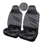 1 Pcs Car Seat Cover Single Seat Black Auto Parts Car Driving Co-Driver Seat Cover Waterproof Dustproof Car Seat Cover