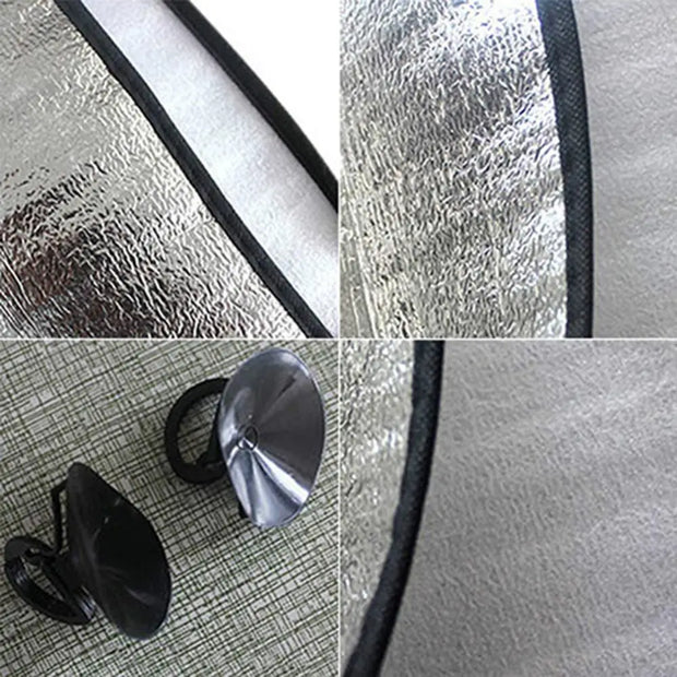 Car Sun Shade UV Curtain Car Sunshade Film Windshield Visor Front Windshield Sunshade Cover Front Window Sunshade