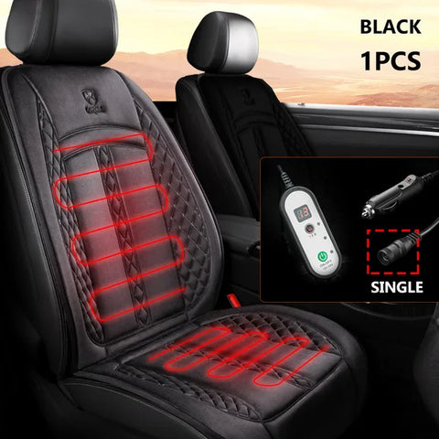 12V/24V Car Seat Heater 120CM Lengthen Heated Car Seat Cover  Warm Car Heating Mat Universal Winter Electric Heated Seat Cushion