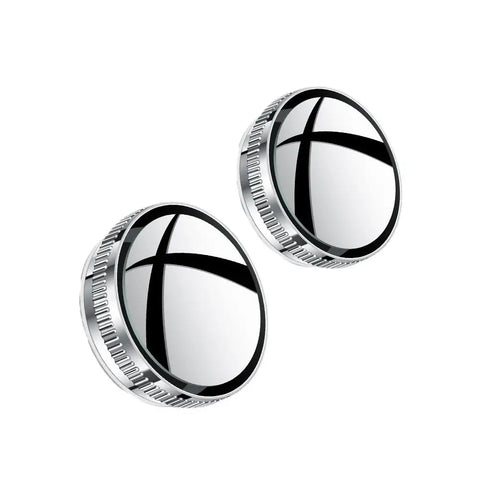 2Pcs Car Mirror HD Convex Mirror Blind Spot Auto Rearview Mirror 360 Degree Wide Angle For SUV Car Parking Rimless Mirrors