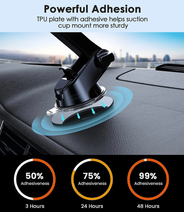 Universal Car Suction Cup Adhesive Dashboard Mount Pad Base for Navigation GPS Brackets Car Mobile Phone Holder Stand