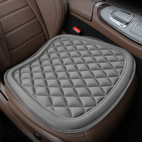 1pc Car Seat Cushion Driver Seat Cushion with Comfort Memory Foam Non-Slip Rubber Vehicles Office Chair Home Car Pad Seat Cover