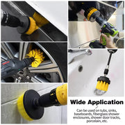 7PCS Electric Drill Brush Accessory Set Electric Drill Brush Cleaning Tool Kit Used for Cleaning Tires and Car Disc Gap Brushes