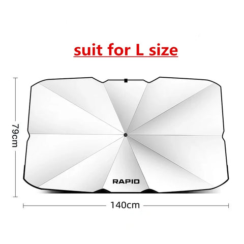 Car Windshield Sunshade Car Interior Front Sun Shade for Skoda Octavia Fabia Rapid Superb Kodiaq Scala Karoq Citigo Kamiq Enyaq