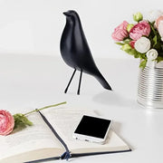 1pc Bird Figurine Resin Bird Statue Sculpture Modern Minimalist Bird Decorative Ornaments for Living Room Bedroom Office Decor