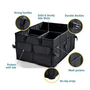 Big Capacity Car Storage Box Car Trunk Organizer Eco-Friendly Super Durable Collapsible Cargo Storage Tool Auto Trucks Trunk Box