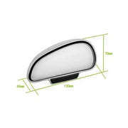 Car Blind Spot Mirror 360 Degree Adjustable Wide Angle Side Rear Mirrors Blind Spot for Parking Auxiliary Rear View Mirror