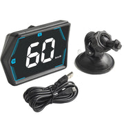 G20 Head Up Display HUD Speedometer Compass GPS Car Projector Overspeed Alarm Mph Kmh For All Cars HD Display