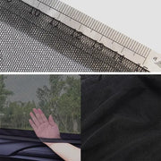 2pcs Car Rear Side Window Sunshade UV Protect Shield Mesh Prevent Mosquito Sunshine Privacy Protection Foldable Curtain