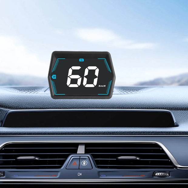 G20 Head Up Display HUD Speedometer Compass GPS Car Projector Overspeed Alarm Mph Kmh For All Cars HD Display