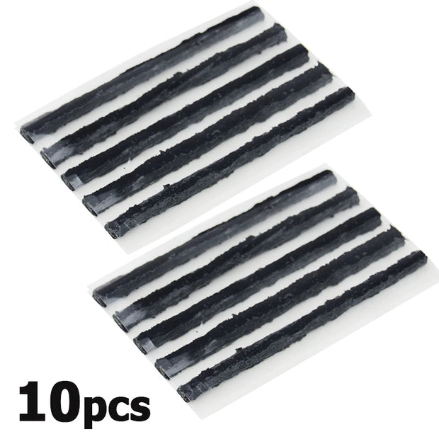 Tubeless Tire Repair Strips Car Motorcycle Bike Tyre Puncture Repairing Plug Seal Tools Rubber Strip Tires Repair Tool