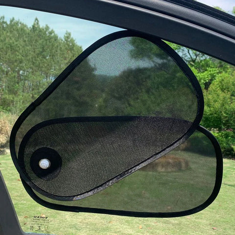 Car Side Window Adjustable Sunshade Sunscreen Cooling Does Not Block The Line of Sight Durable Sun Protection Black Sun Visor