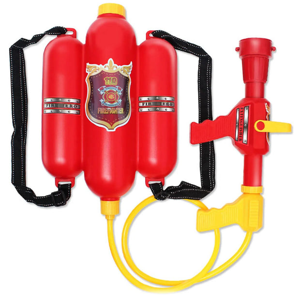 2500ML Firefighter Backpack Water Gun Blaster for Kids,Tank with Hose Shooter, Super Water Squirt Suitable for Outdoor Play Kids