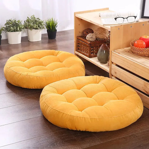 1PCS Japanese Futon Floor Pad for Sitting Cattail Sessile Grass Hanging Chair Cushion Round Thick Tatami Mattress