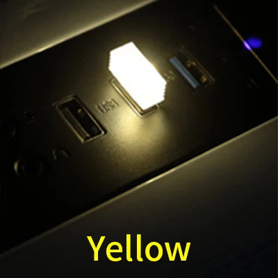 Mini USB LED Car Light Auto Interior Atmosphere Light Emergency Lighting Light PC Auto Colorful Decorative Lamp Car Accessory