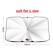 Car Windshield Sun Shade Blocks, UV Ray Reflector Umbrella, For AUDI A1, A3, 8p, A4, B4 A5, A6, A7, A8, Q2, Q3, Q5, Q7, Q8