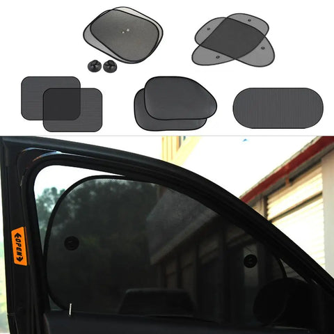 Car Rear Sun Shade Vehicle Visor Protection Back Car Shade Insulation Protection UV Heat Screen Sunshade Mesh Window