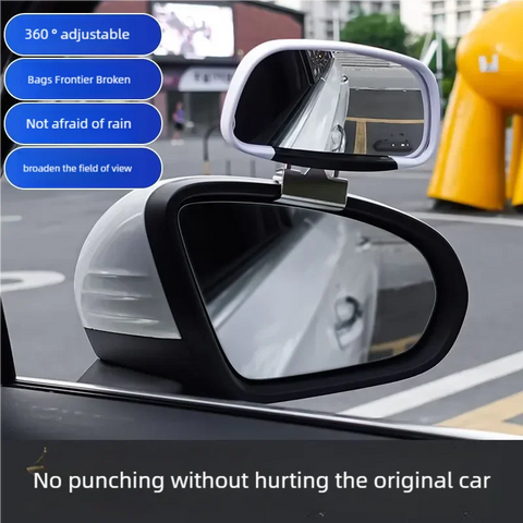 360 Degree Adjustable Wide Angle Side Rear Mirror Blind Spot Convex Mirrors for Car Reverse Parking Auxiliary Rear View Mirror