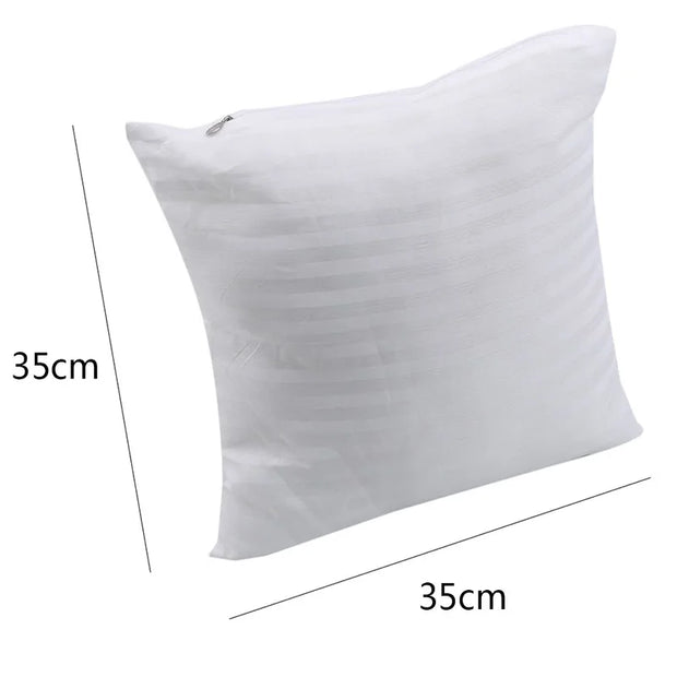 1Pc White Cushion Insert Filling PP Cotton Throw Pillow Inner Core Decor Car Chair Soft Seat Cushion