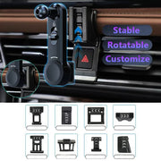 Rotatable Extension Rod Car Mobile phone holder Base Car Phone Stand GPS Mount Joint Extension Arm Car Phone Holder Accessories