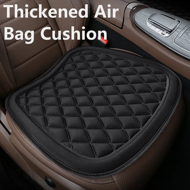 1pc Car Seat Cushion Driver Seat Cushion with Comfort Memory Foam Non-Slip Rubber Vehicles Office Chair Home Car Pad Seat Cover