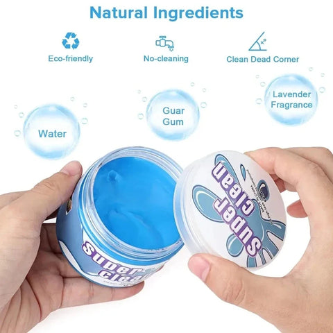 Car Cleaning Gel Detail Tool Auto Interior Putty Cleaner Reusable Gels Magic Keyboard Notebook Clean Car Wash Slime for Cleaning