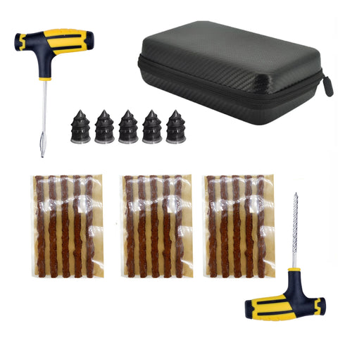 PWS Auto Tire Repair Kit Puncture Plug Tools Tyre Puncture Emergency for Universal Tire Strips Stiring Glue Repair Tool