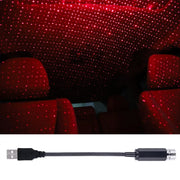 Romantic LED Starry Sky Night Light 5V USB Interface Galaxy Star Projector Lamp for Car Roof Room Ceiling Decor Plug and Play