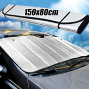 Foldable Universal Car Windscreen Sunshade Cover Sun UV Protection Lightable Sun Visor Covers Car Windscreen Sun Shade