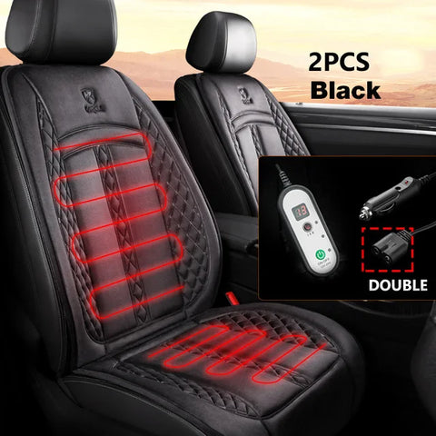 12V/24V Car Seat Heater 120CM Lengthen Heated Car Seat Cover  Warm Car Heating Mat Universal Winter Electric Heated Seat Cushion