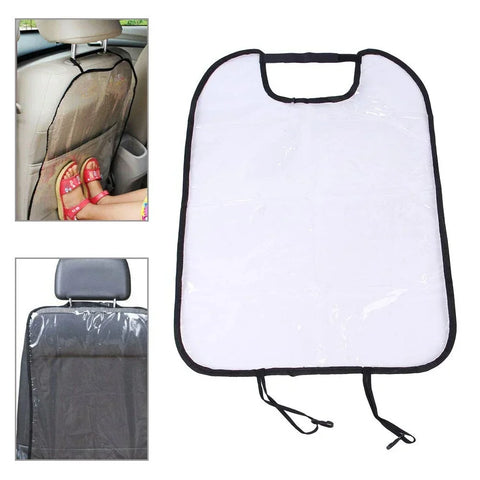 For Kids Kick Seat Back Cover Seat Back Protector 58cm X 42.5cm Cover Mat Kick Mat Transparent For Car Seats 1pack 1 Pc