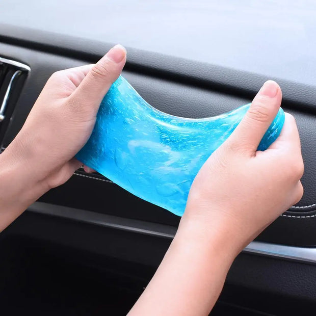 Car Cleaning Soft Glue Powder Cleaner Magic Cleaner  Auto Vent Car Wash Interior Dust Remover Glue Computer Keyboard Clean Tool