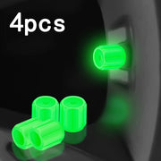 Luminous Tire Valve Caps 6 Colors Car Motorcycle Glowing Valve Cover Car Tire Wheel Hub Styling Tool Auto Accessories 4/8/20pcs