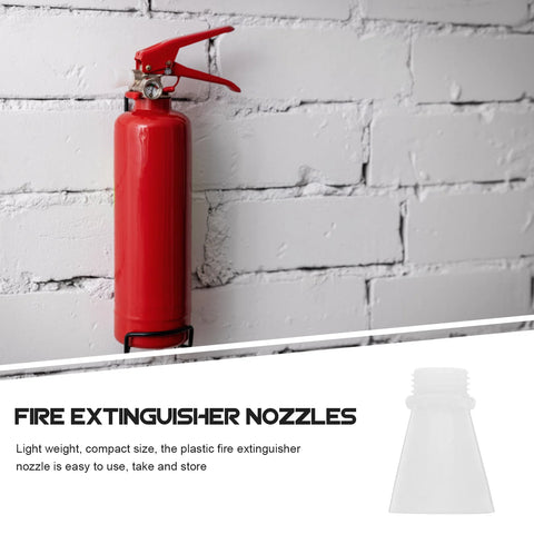 50 Pcs Fire Extinguisher Accessories Plastic Nozzles Extinguishers Small Replaceable Parts